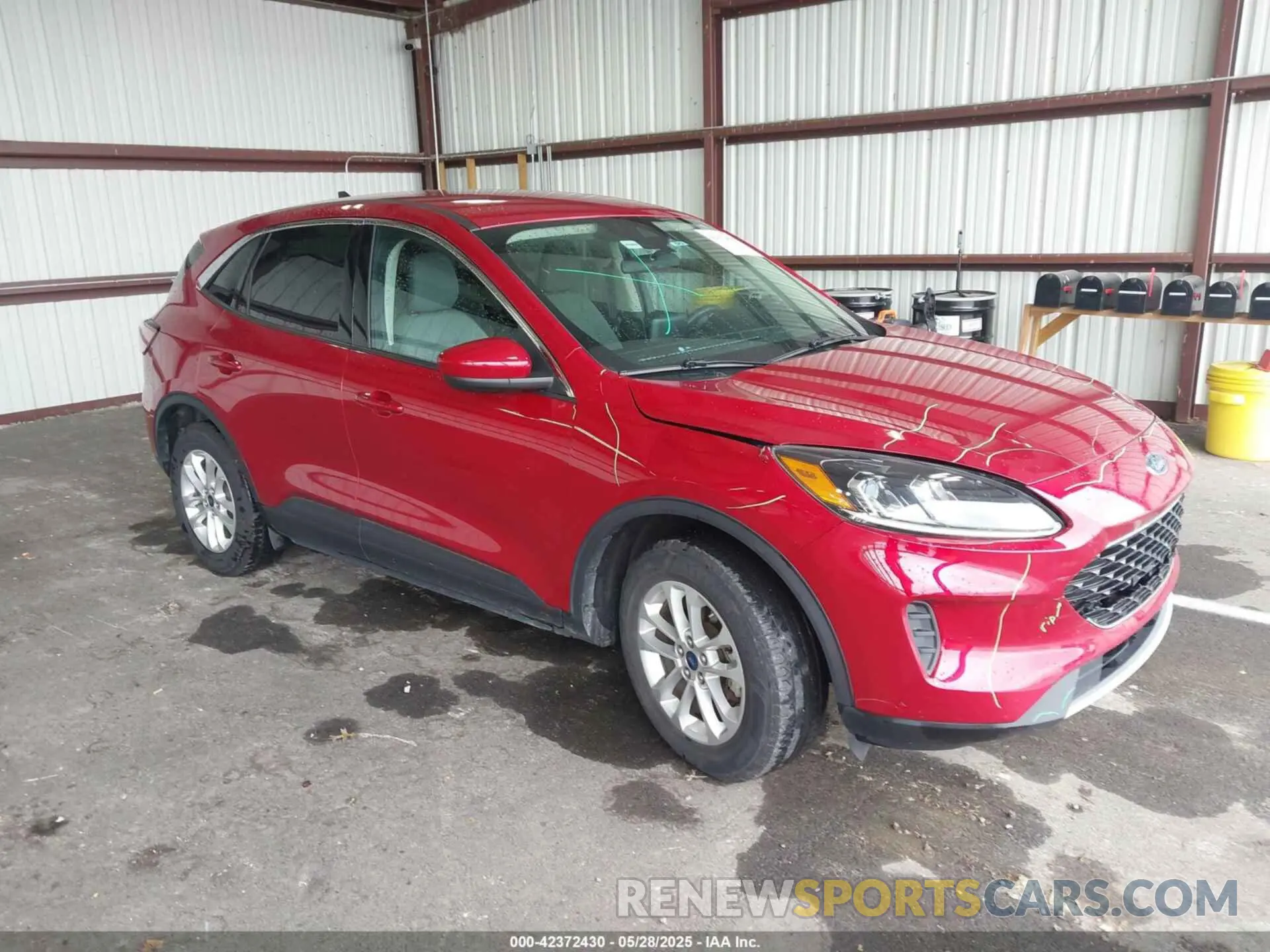 1 Photograph of a damaged car 1FMCU0G69LUC64063 FORD ESCAPE 2020