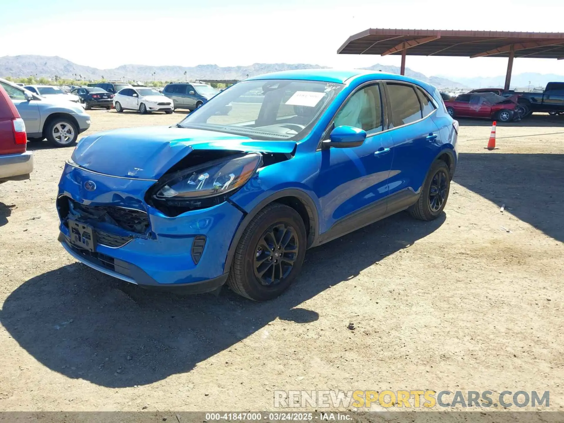 2 Photograph of a damaged car 1FMCU0G6XLUB66367 FORD ESCAPE 2020