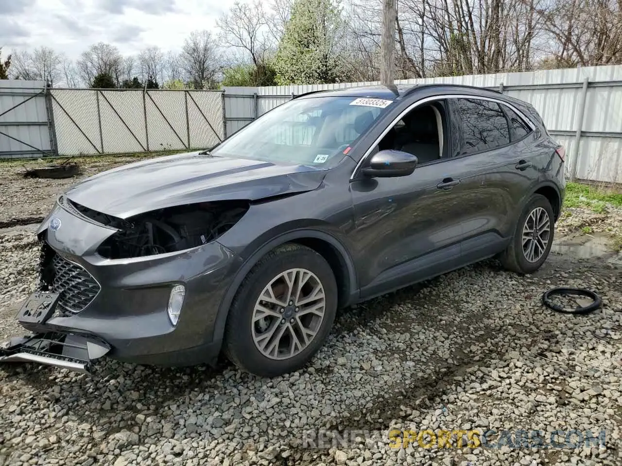 1 Photograph of a damaged car 1FMCU0H60LUA20848 FORD ESCAPE 2020