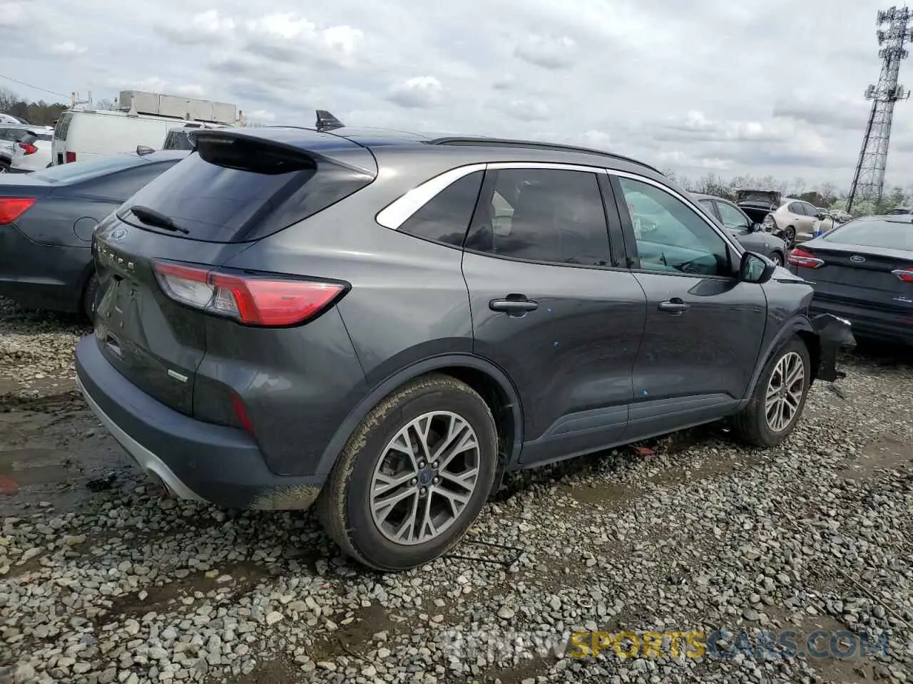 3 Photograph of a damaged car 1FMCU0H60LUA20848 FORD ESCAPE 2020