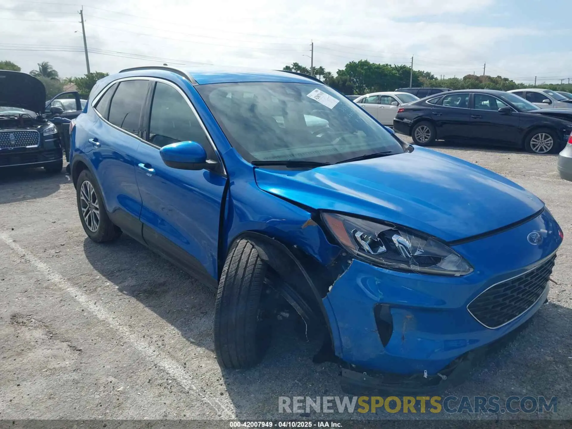 6 Photograph of a damaged car 1FMCU0H60LUB45316 FORD ESCAPE 2020