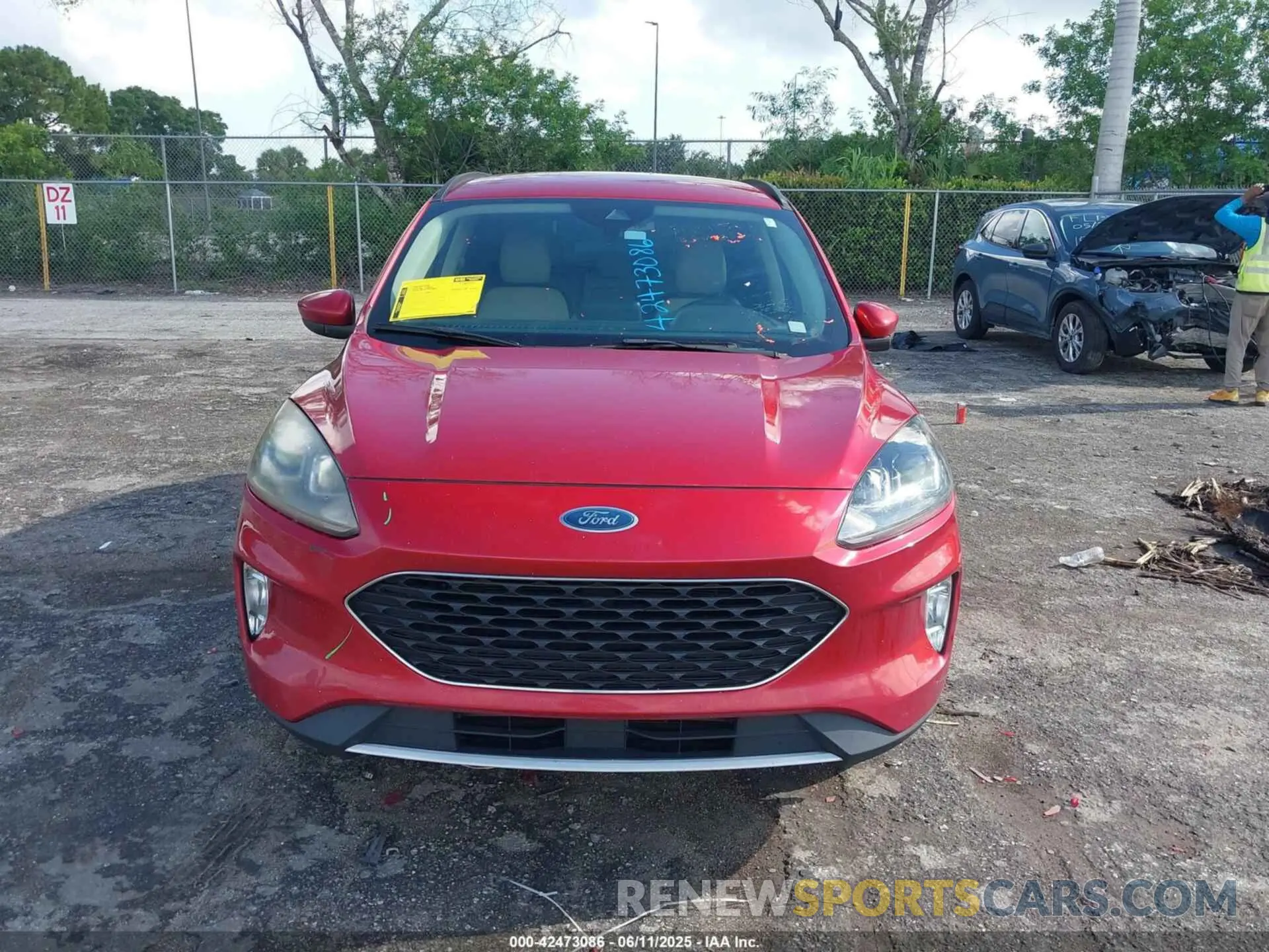12 Photograph of a damaged car 1FMCU0H63LUB57993 FORD ESCAPE 2020