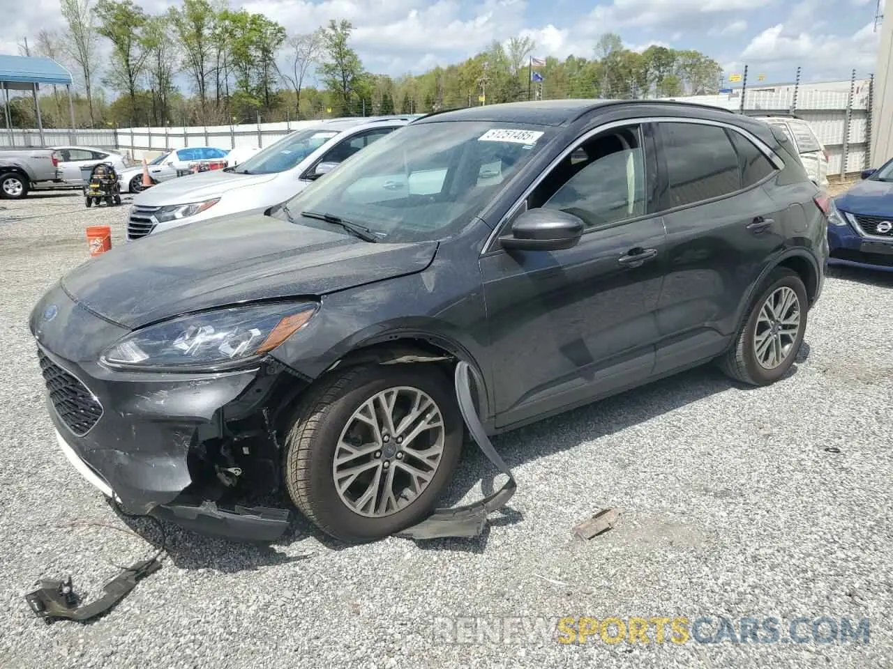 1 Photograph of a damaged car 1FMCU0H65LUA05567 FORD ESCAPE 2020