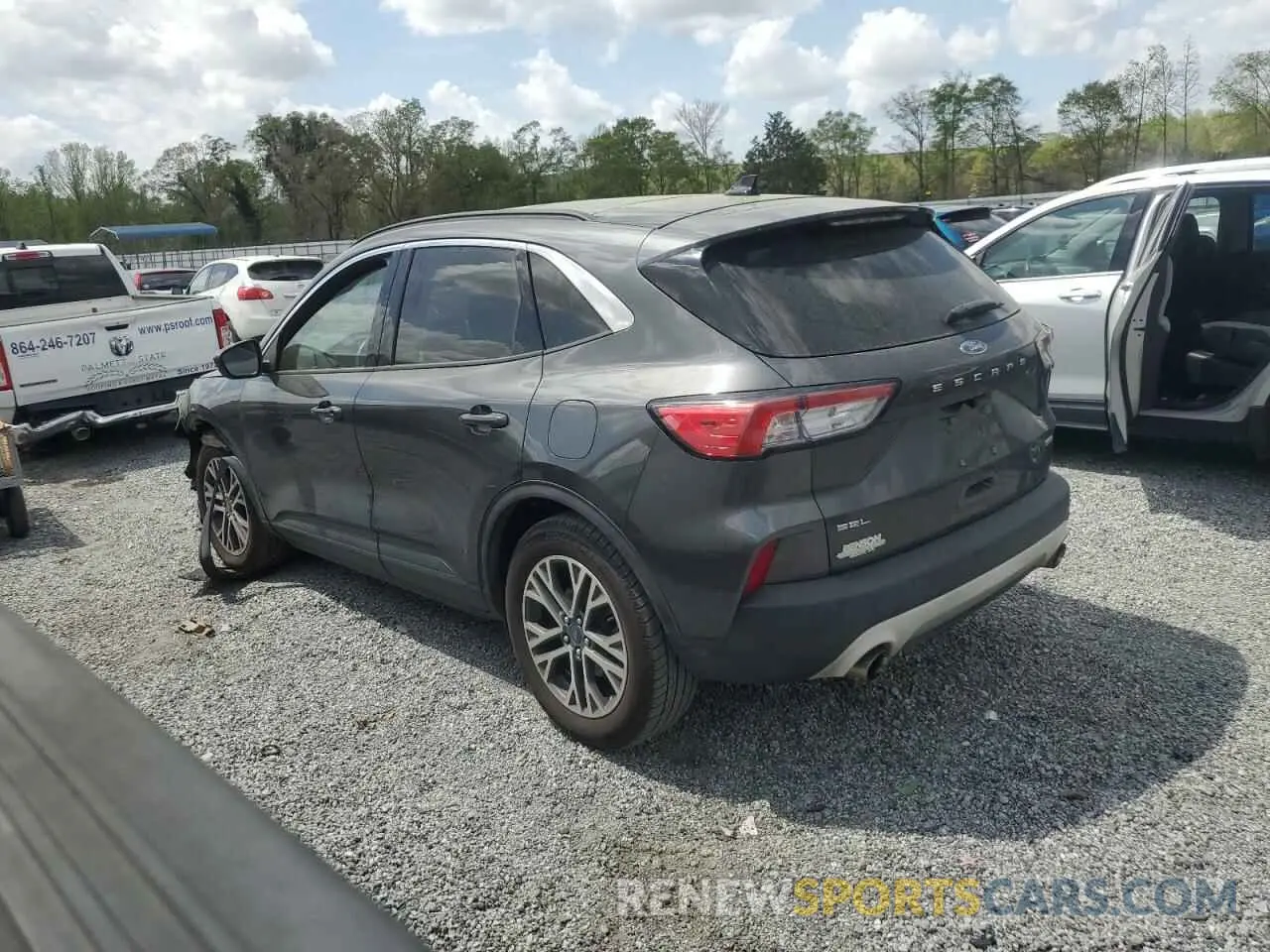 2 Photograph of a damaged car 1FMCU0H65LUA05567 FORD ESCAPE 2020
