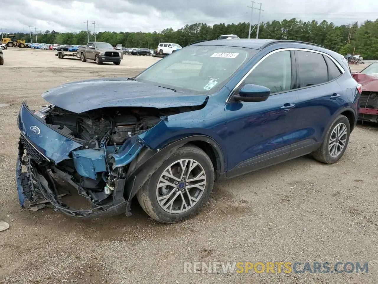 1 Photograph of a damaged car 1FMCU0H66LUA85798 FORD ESCAPE 2020