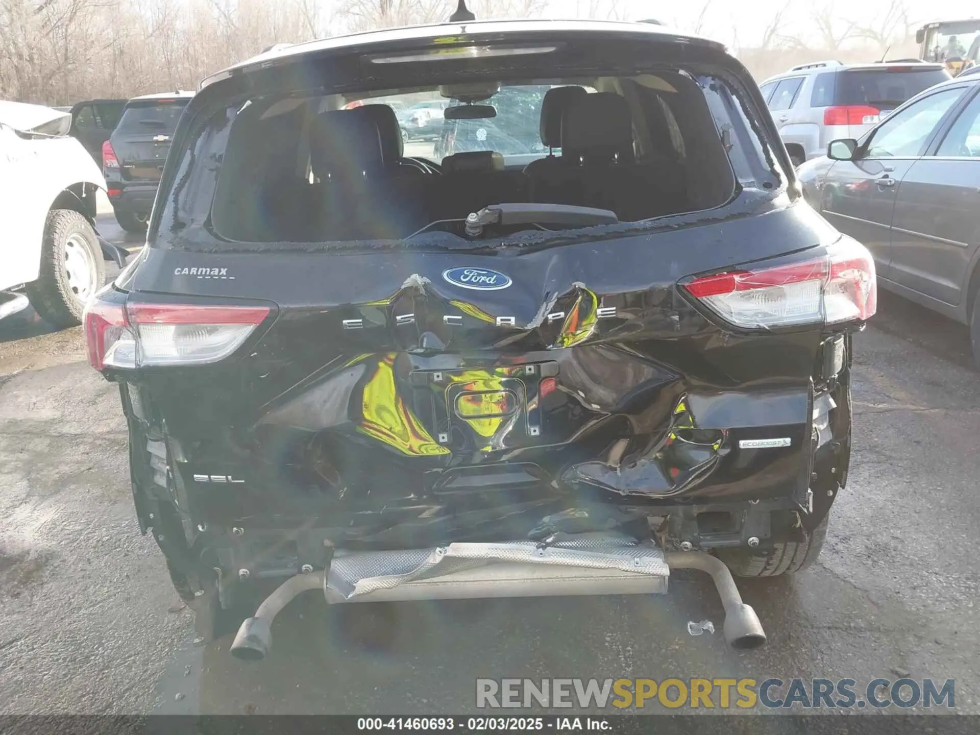 6 Photograph of a damaged car 1FMCU0H66LUB65697 FORD ESCAPE 2020
