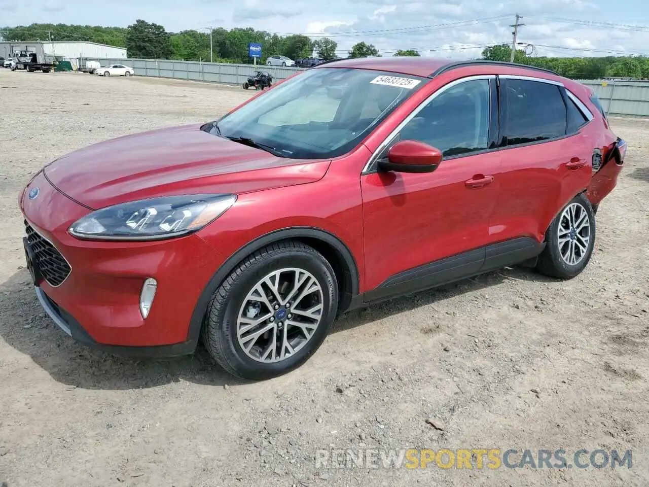 1 Photograph of a damaged car 1FMCU0H67LUA93652 FORD ESCAPE 2020
