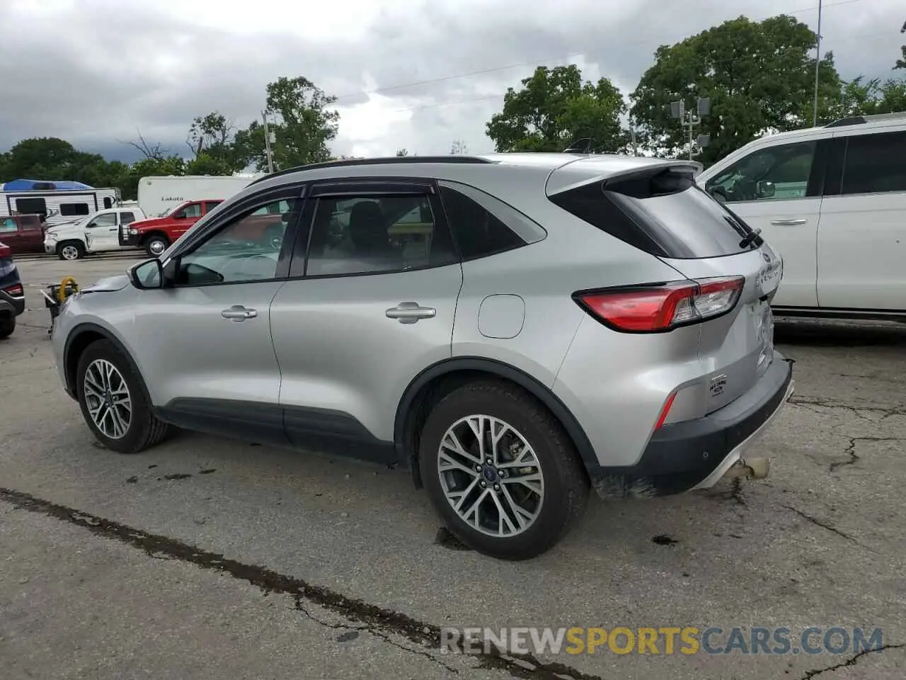 2 Photograph of a damaged car 1FMCU0H6XLUA33543 FORD ESCAPE 2020