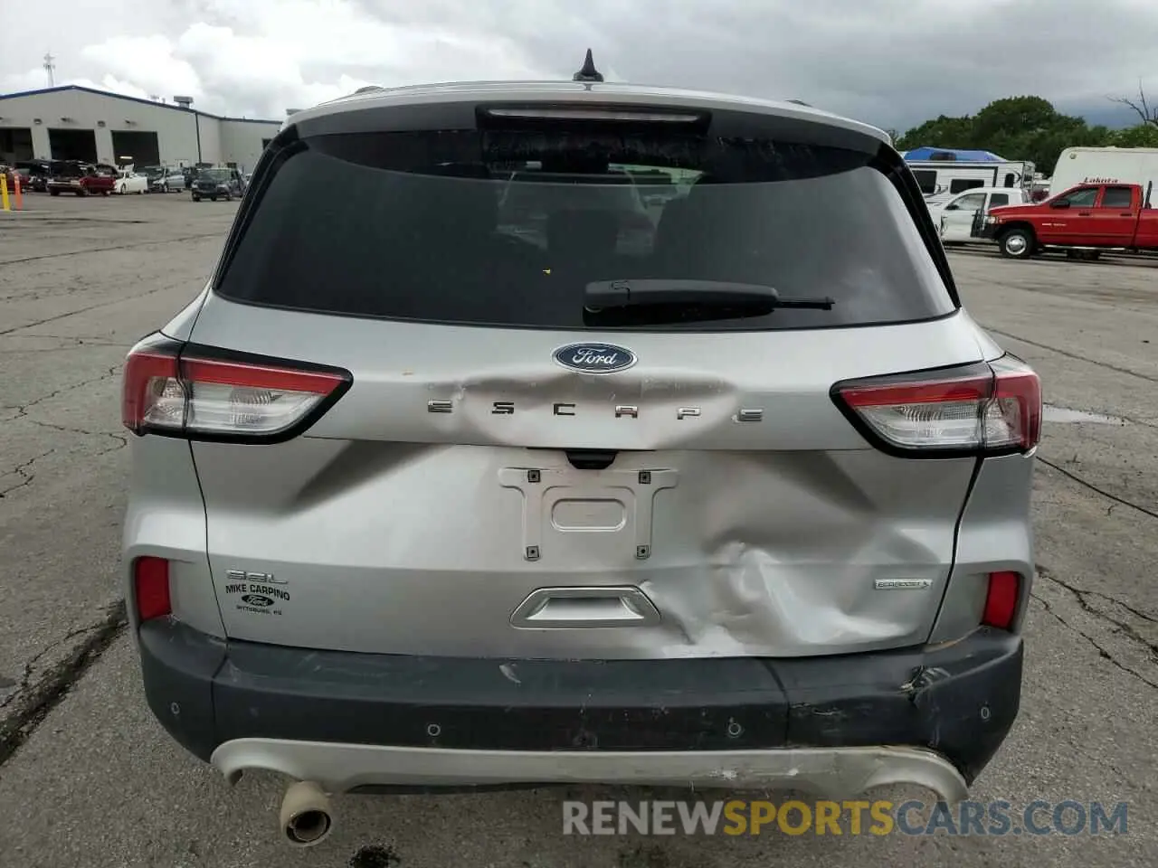 6 Photograph of a damaged car 1FMCU0H6XLUA33543 FORD ESCAPE 2020
