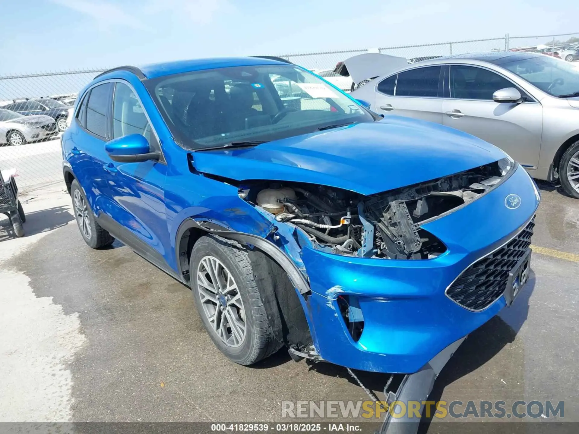 1 Photograph of a damaged car 1FMCU0H6XLUB08550 FORD ESCAPE 2020