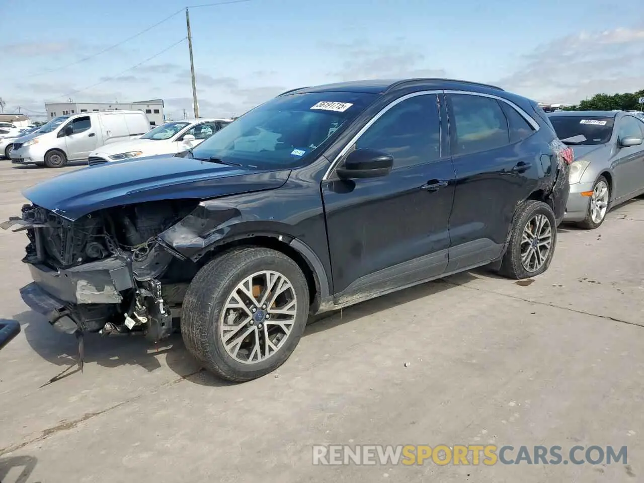 1 Photograph of a damaged car 1FMCU0H6XLUB18138 FORD ESCAPE 2020