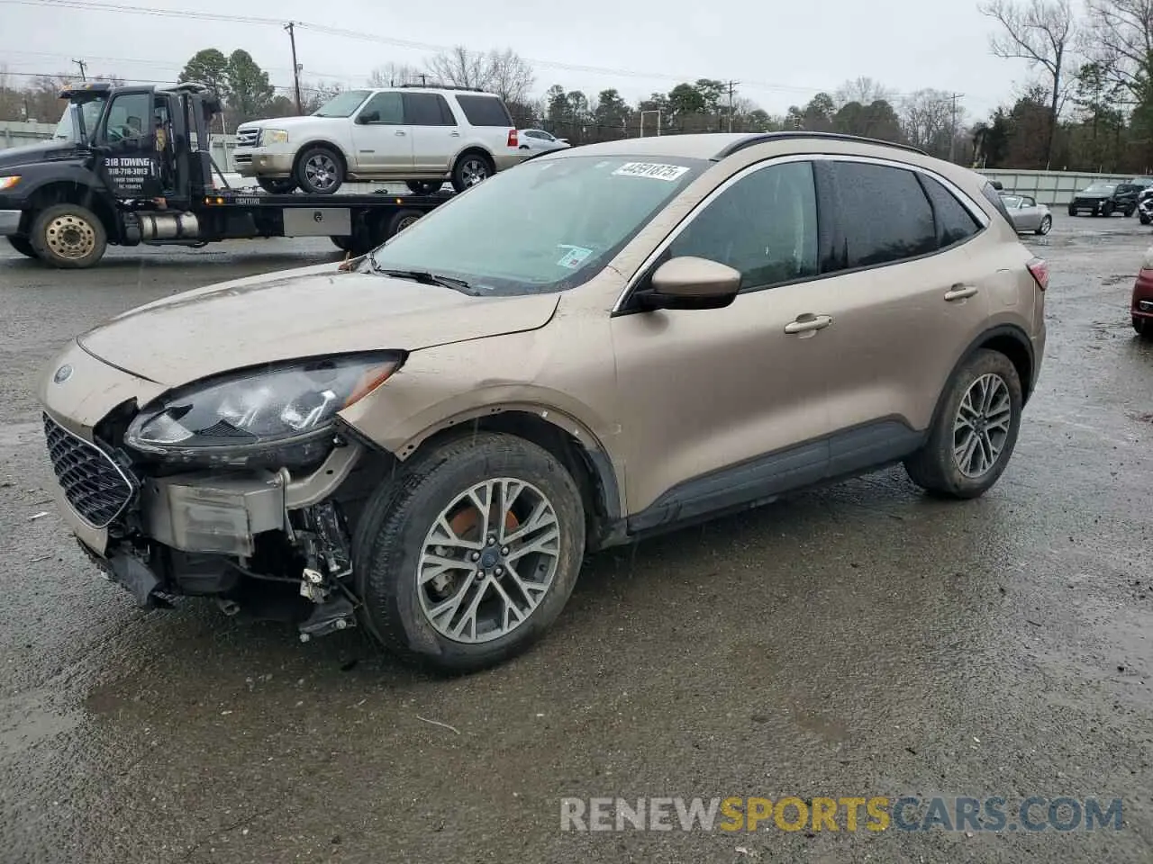 1 Photograph of a damaged car 1FMCU0H6XLUB57344 FORD ESCAPE 2020