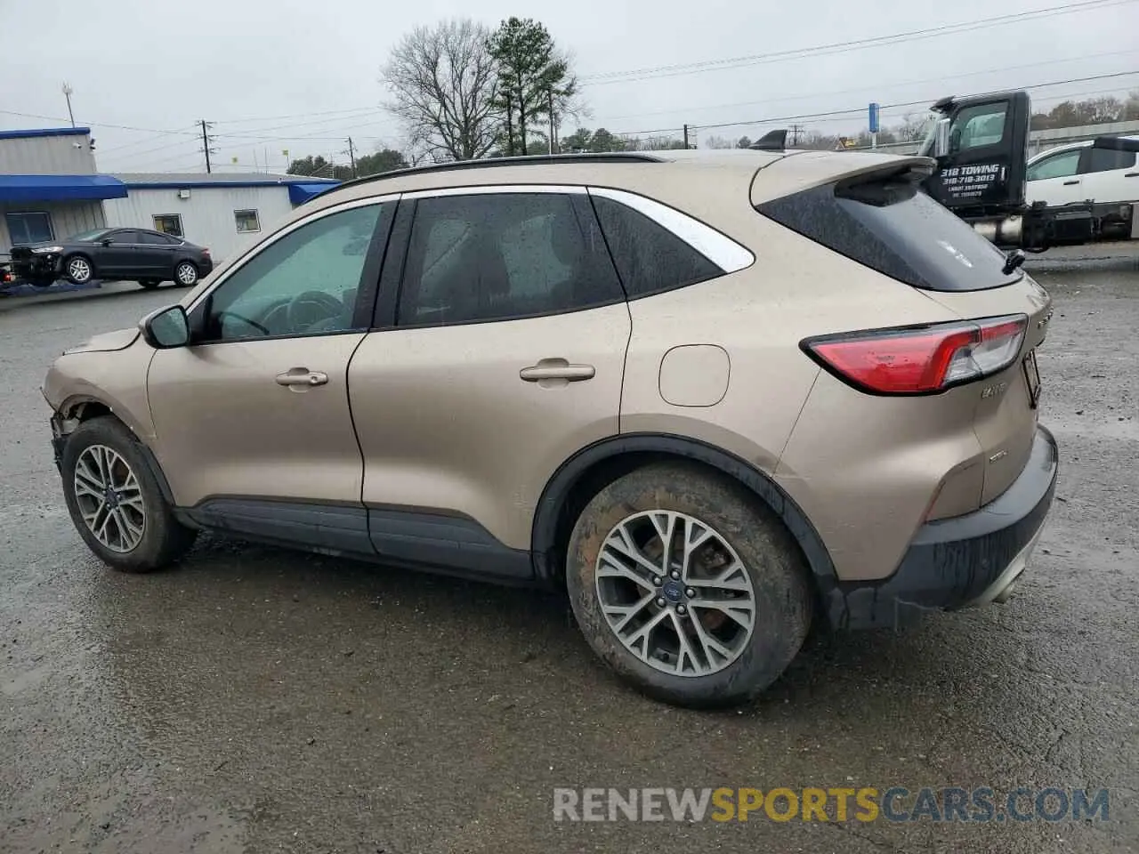 2 Photograph of a damaged car 1FMCU0H6XLUB57344 FORD ESCAPE 2020