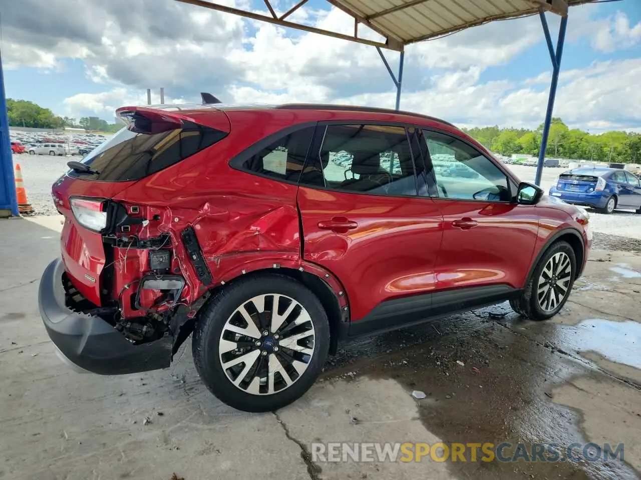 3 Photograph of a damaged car 1FMCU9BZ2LUB98087 FORD ESCAPE 2020