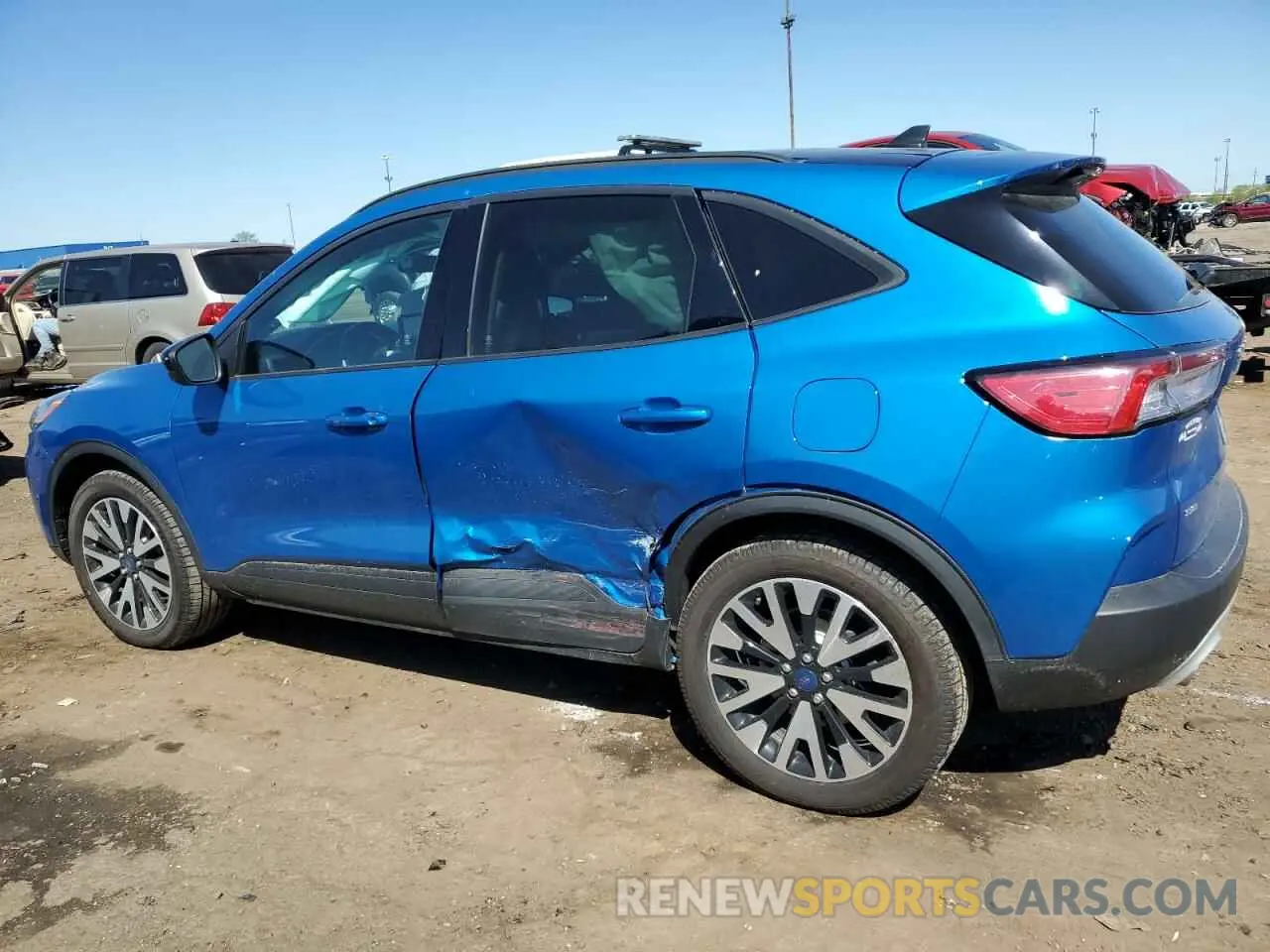 2 Photograph of a damaged car 1FMCU9BZ2LUC58238 FORD ESCAPE 2020