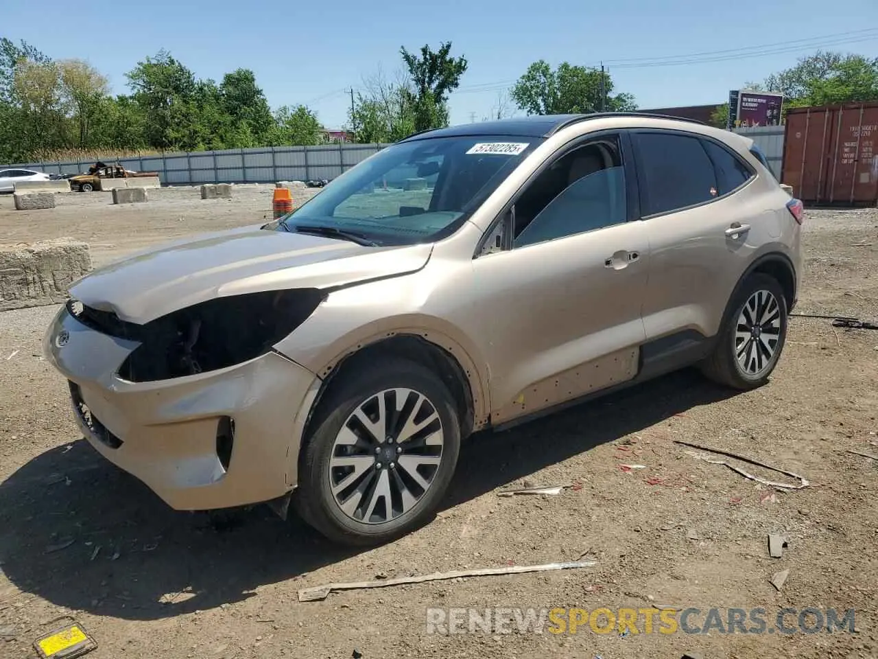 1 Photograph of a damaged car 1FMCU9BZ7LUB14362 FORD ESCAPE 2020
