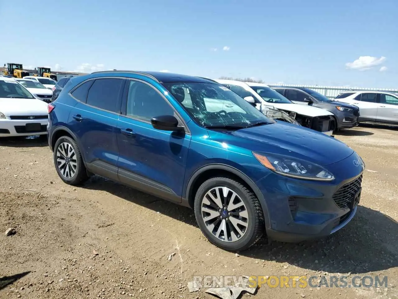 4 Photograph of a damaged car 1FMCU9BZ9LUA49126 FORD ESCAPE 2020