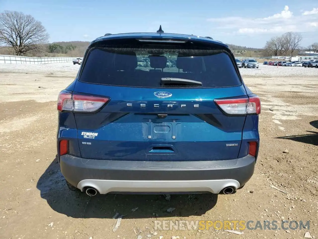 6 Photograph of a damaged car 1FMCU9BZ9LUA49126 FORD ESCAPE 2020