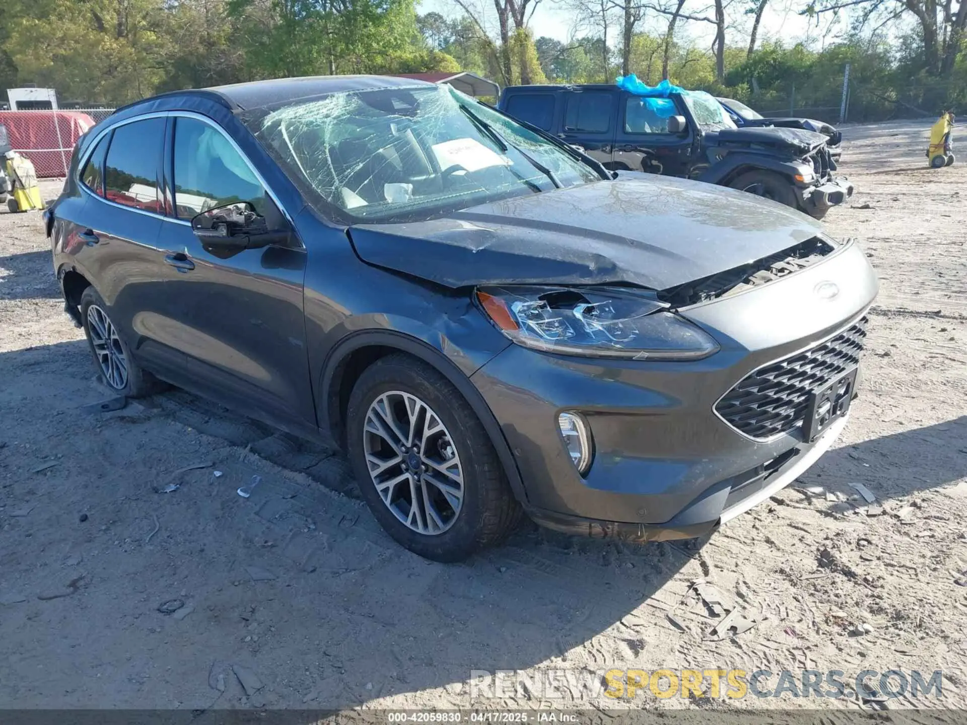 1 Photograph of a damaged car 1FMCU9DZ2LUA86600 FORD ESCAPE 2020