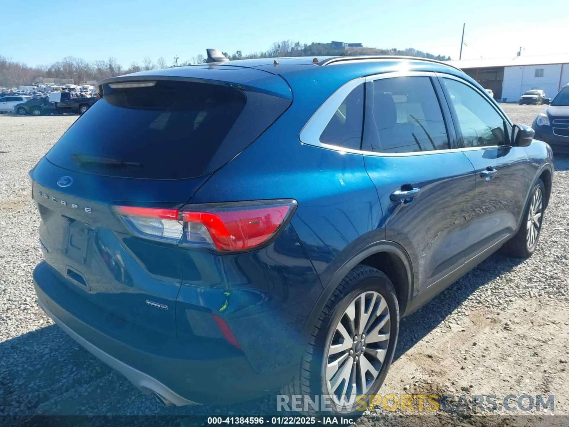 4 Photograph of a damaged car 1FMCU9DZ9LUC35505 FORD ESCAPE 2020