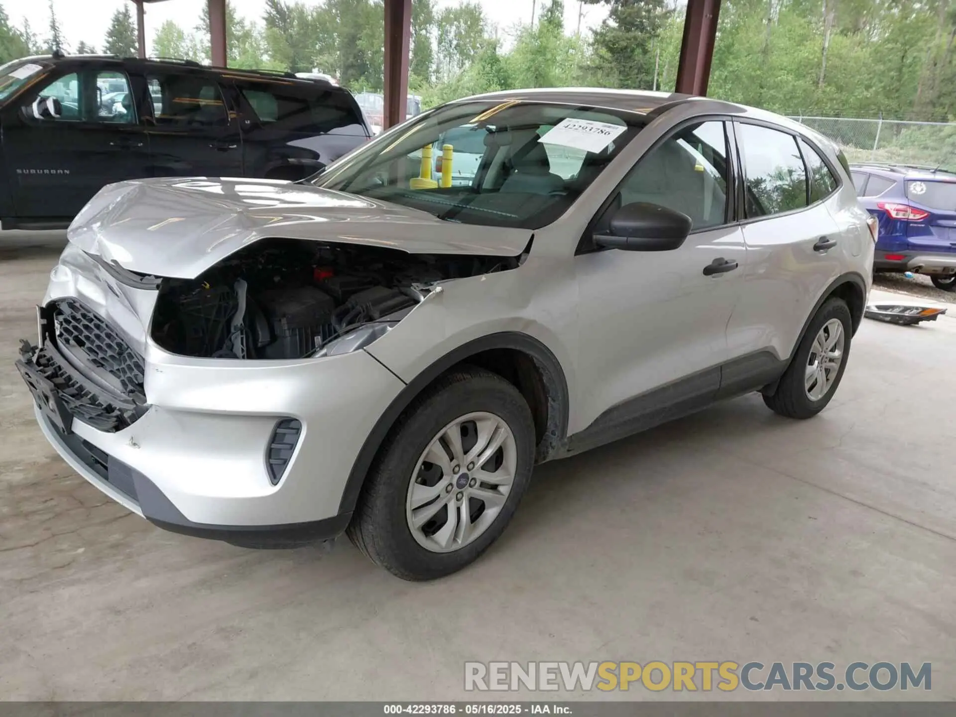 2 Photograph of a damaged car 1FMCU9F60LUC58447 FORD ESCAPE 2020