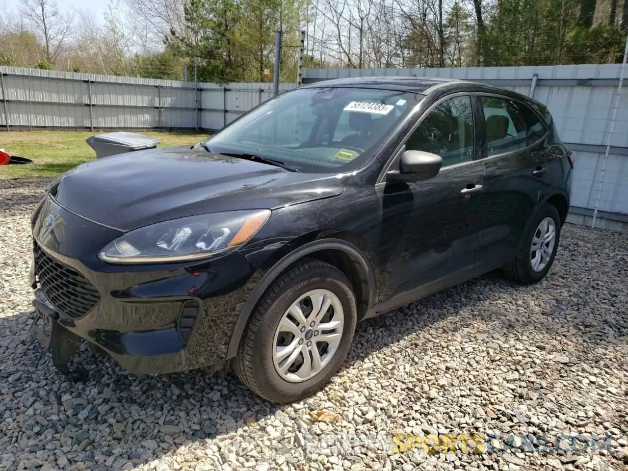 1 Photograph of a damaged car 1FMCU9F65LUB11704 FORD ESCAPE 2020