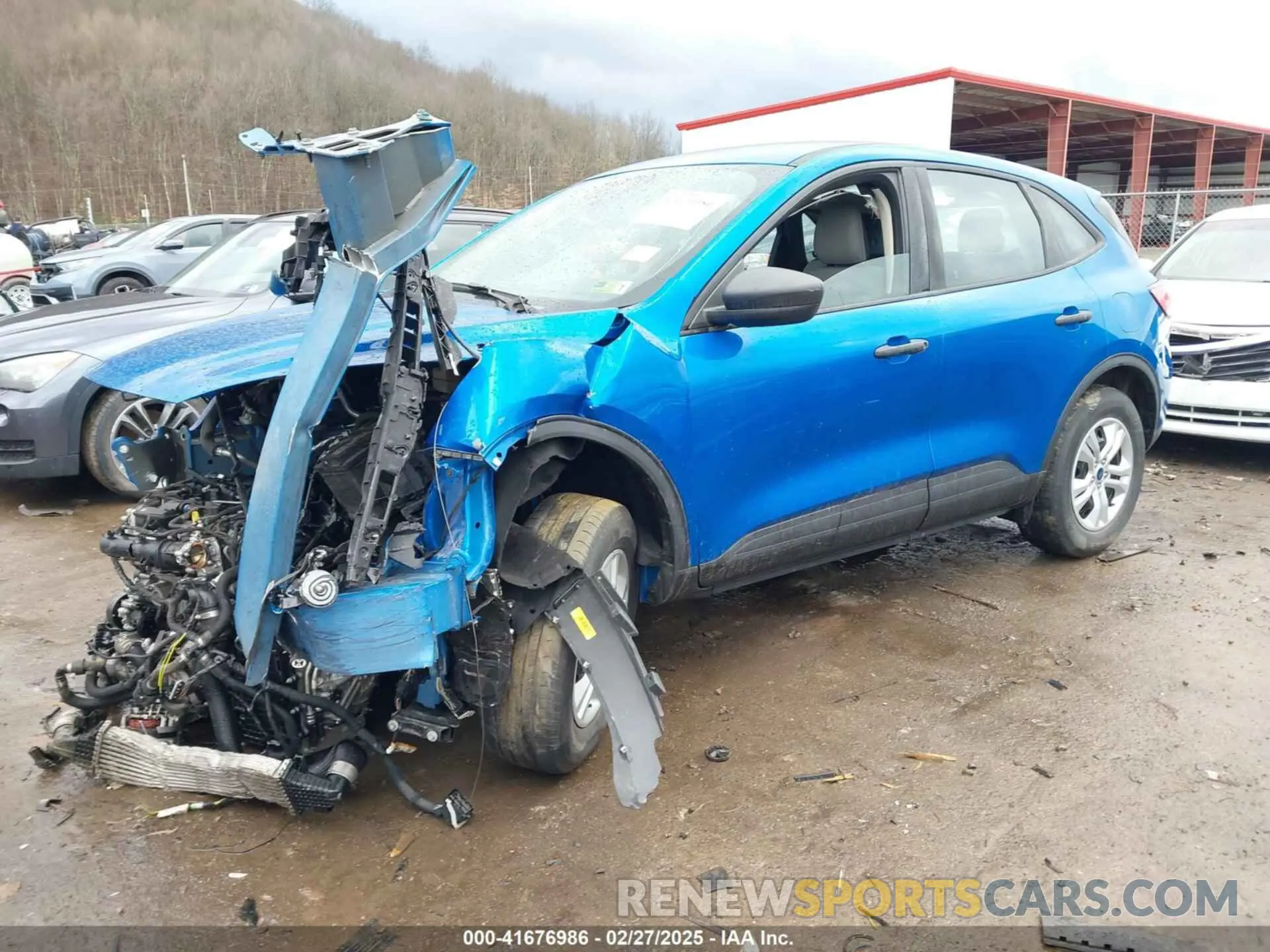 2 Photograph of a damaged car 1FMCU9F69LUB93713 FORD ESCAPE 2020