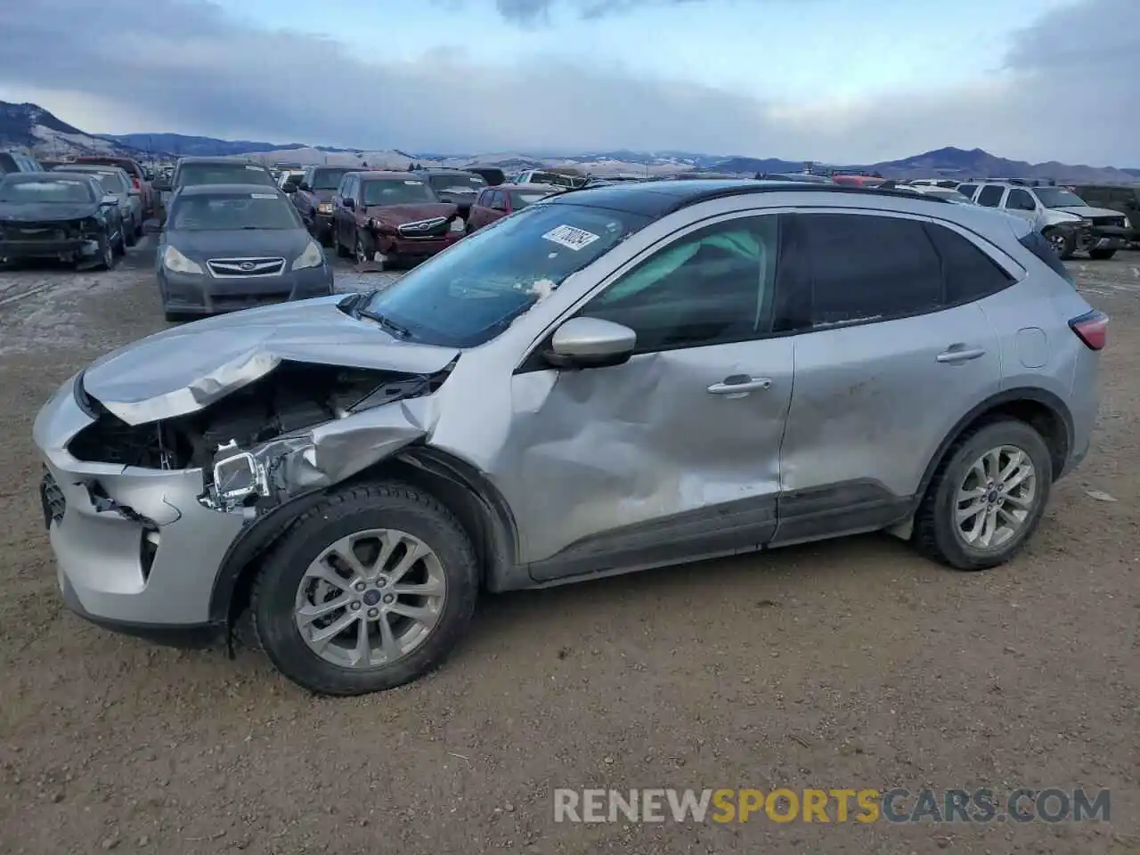 1 Photograph of a damaged car 1FMCU9G60LUB71078 FORD ESCAPE 2020