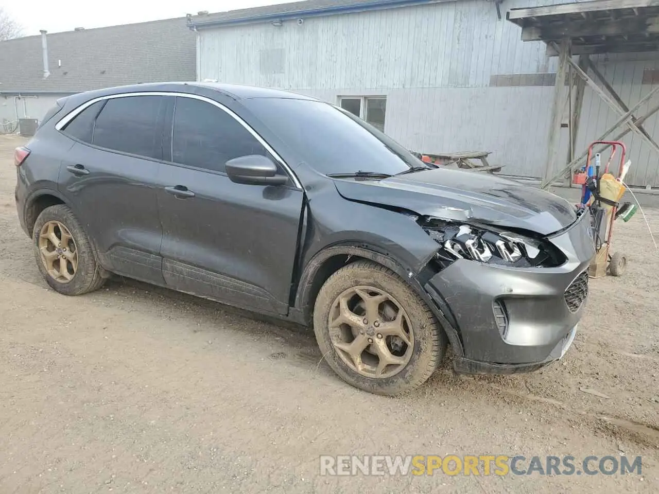 4 Photograph of a damaged car 1FMCU9G61LUA59437 FORD ESCAPE 2020