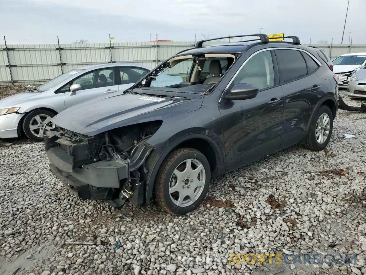 1 Photograph of a damaged car 1FMCU9G61LUB85975 FORD ESCAPE 2020