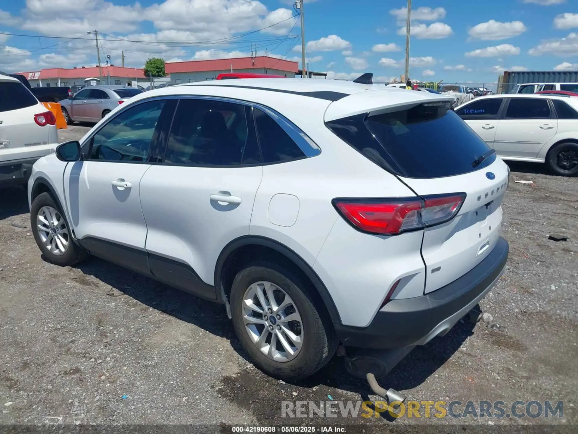 3 Photograph of a damaged car 1FMCU9G61LUC53241 FORD ESCAPE 2020