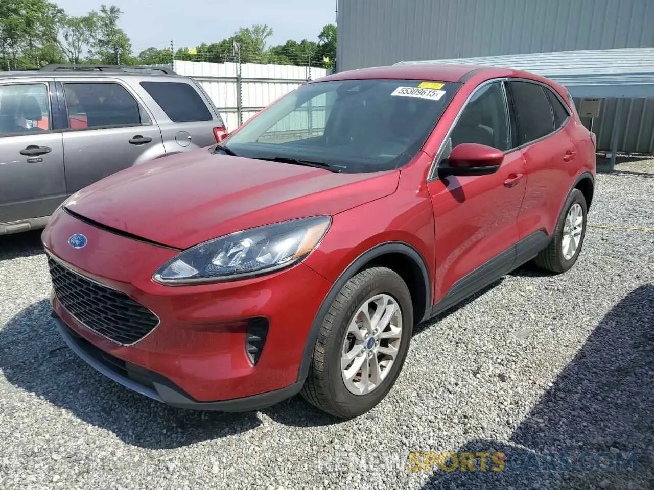 1 Photograph of a damaged car 1FMCU9G61LUC70671 FORD ESCAPE 2020