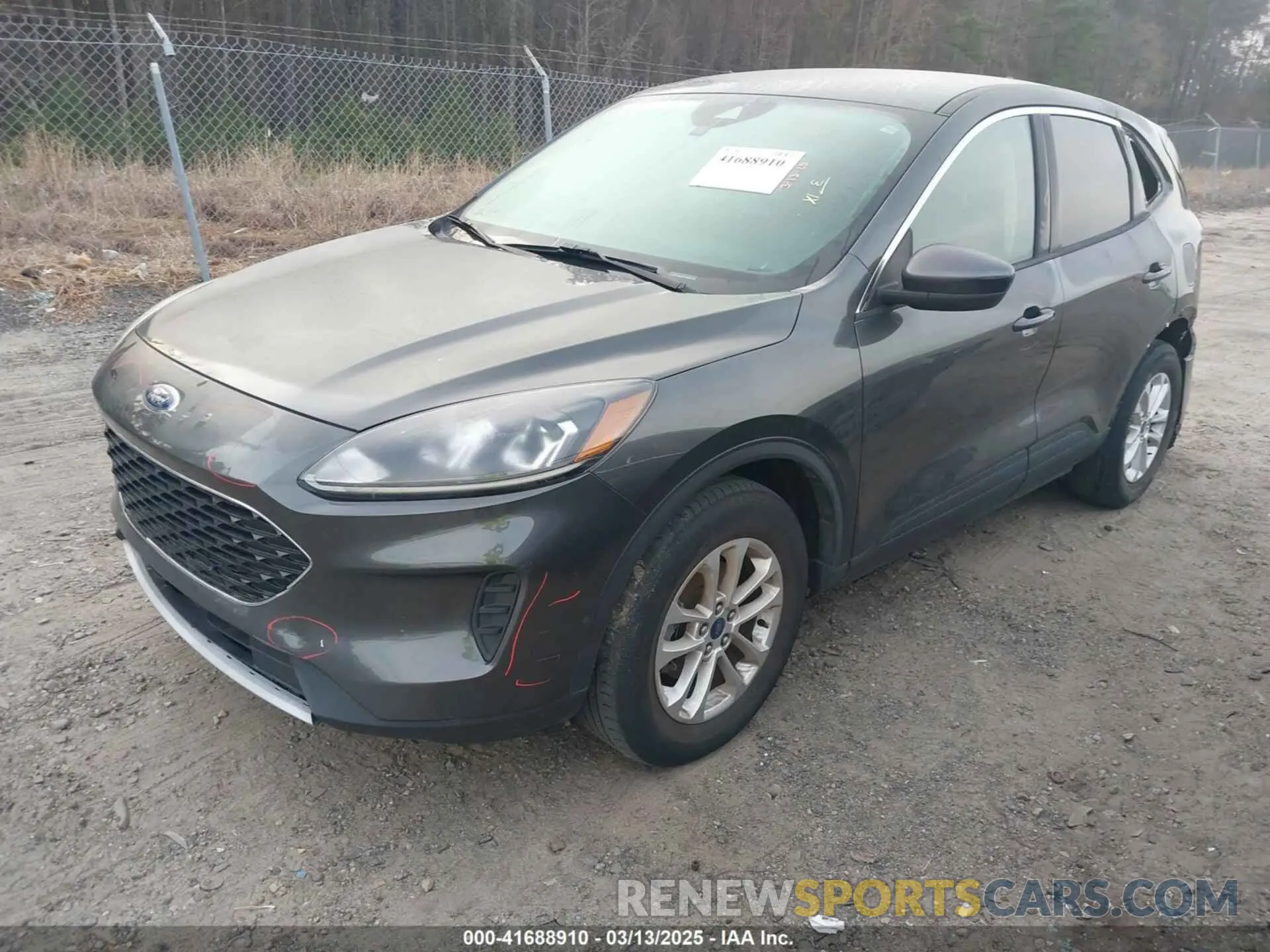 2 Photograph of a damaged car 1FMCU9G62LUB56744 FORD ESCAPE 2020