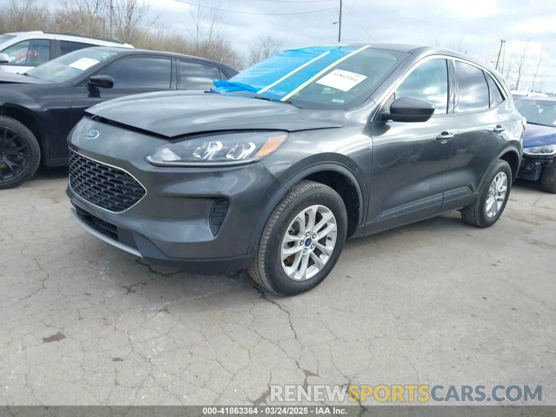 2 Photograph of a damaged car 1FMCU9G62LUB61510 FORD ESCAPE 2020