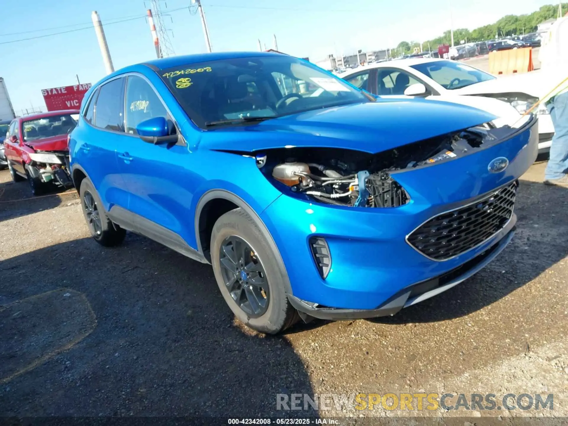 1 Photograph of a damaged car 1FMCU9G62LUC08521 FORD ESCAPE 2020
