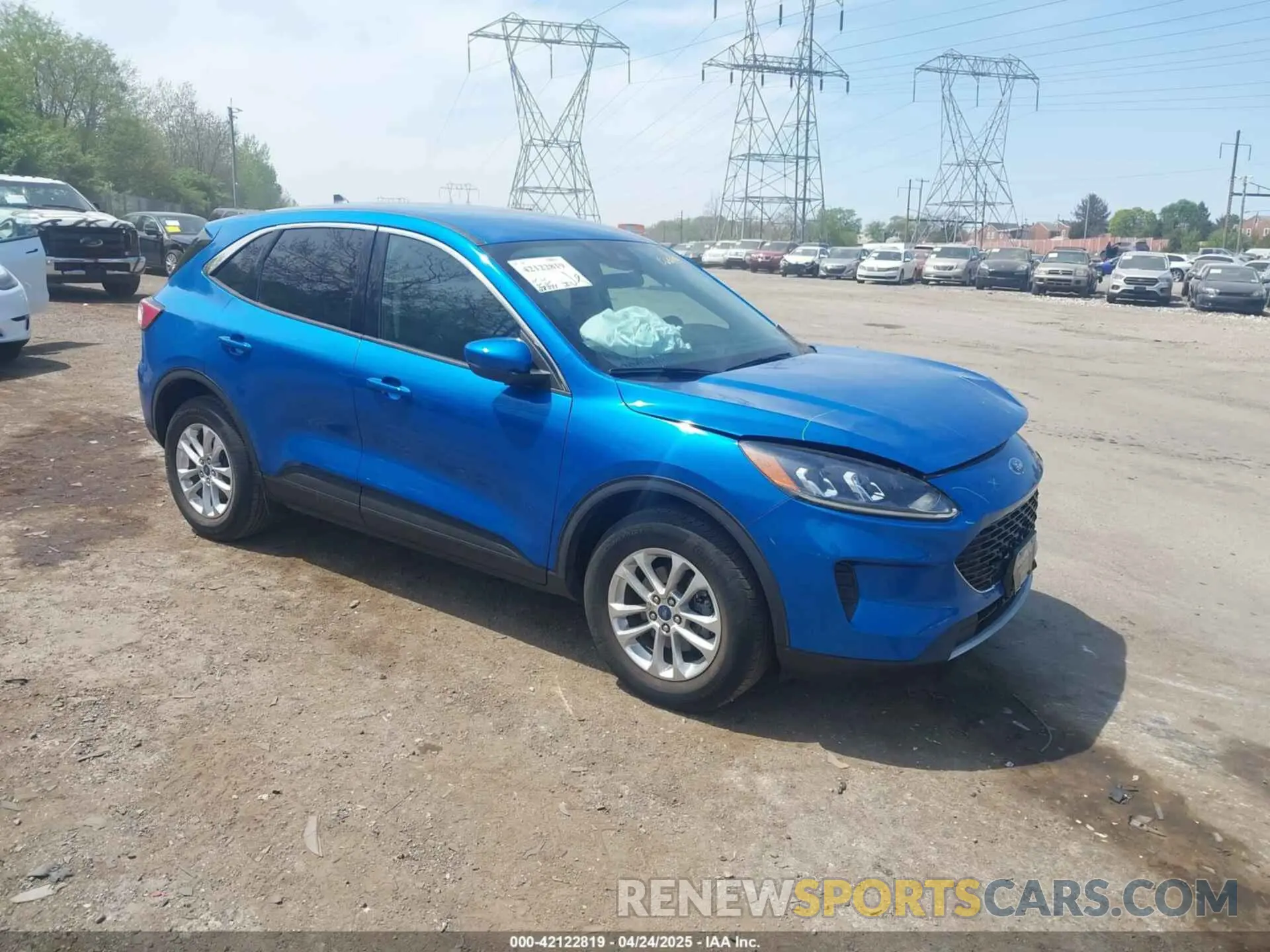 1 Photograph of a damaged car 1FMCU9G62LUC65043 FORD ESCAPE 2020