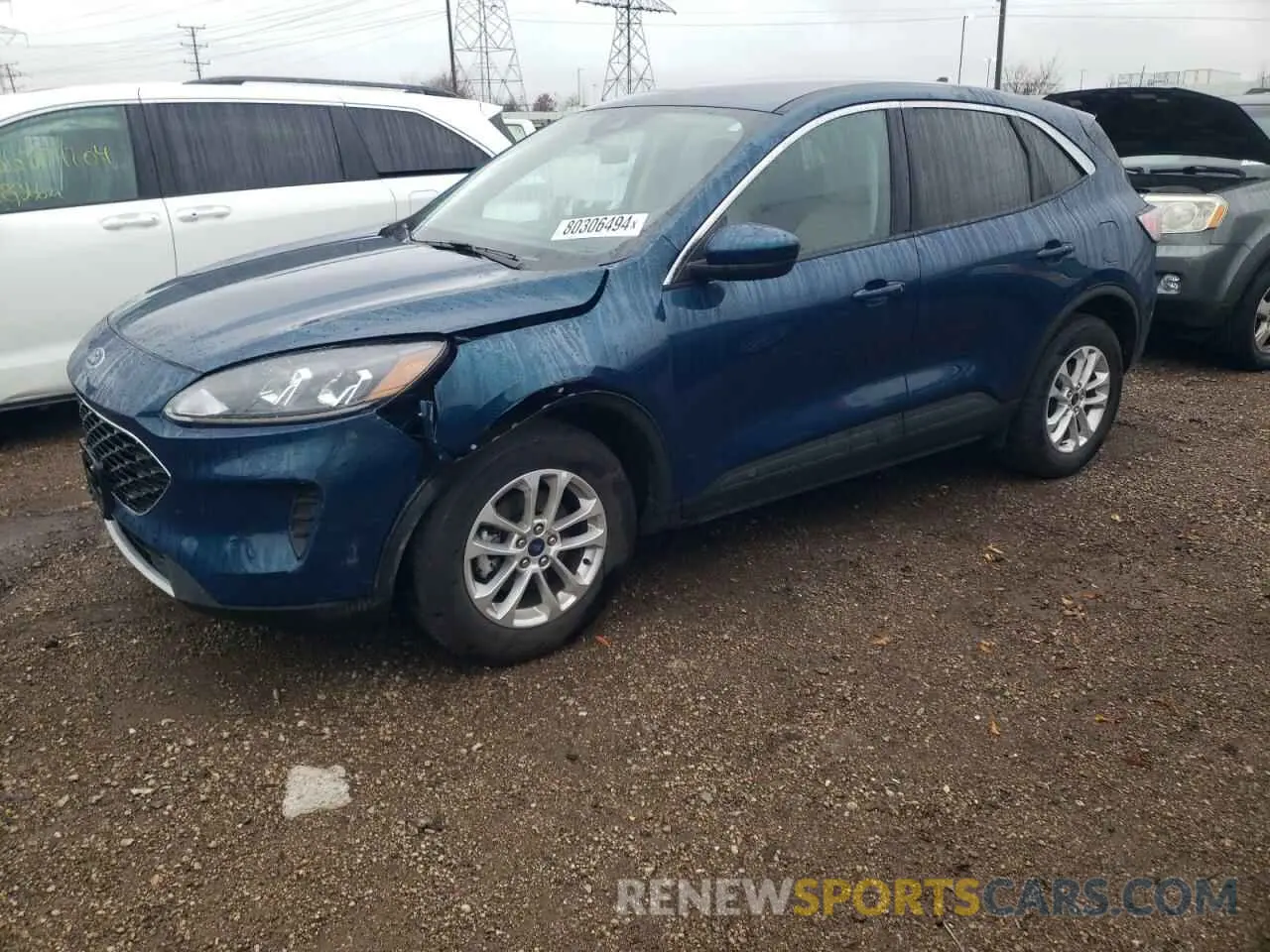 1 Photograph of a damaged car 1FMCU9G63LUB18844 FORD ESCAPE 2020