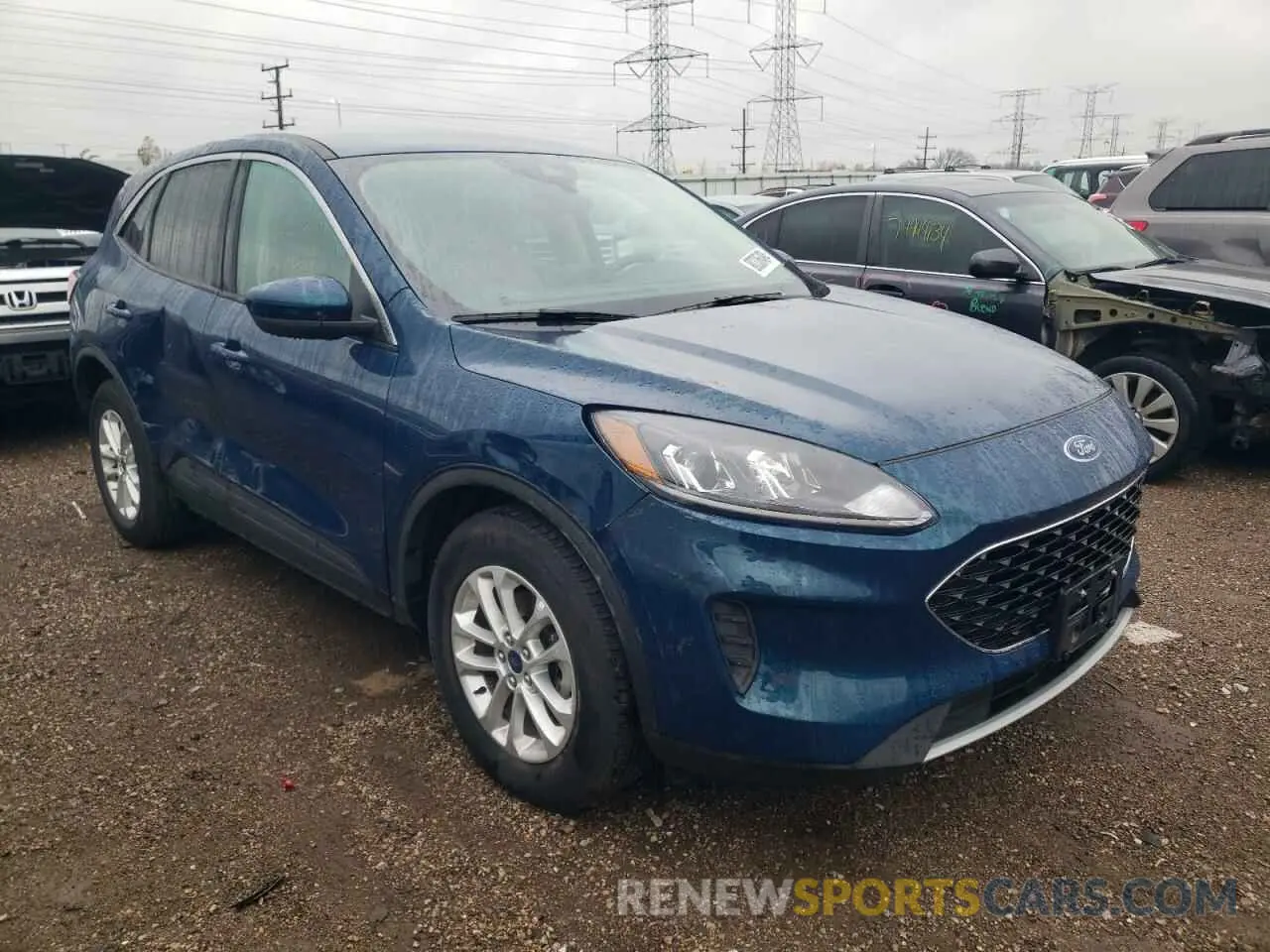 4 Photograph of a damaged car 1FMCU9G63LUB18844 FORD ESCAPE 2020