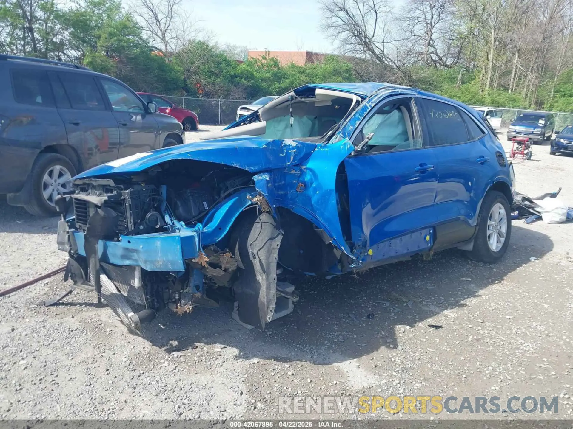 2 Photograph of a damaged car 1FMCU9G63LUB63489 FORD ESCAPE 2020