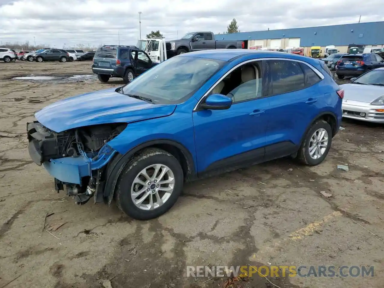 1 Photograph of a damaged car 1FMCU9G63LUB86724 FORD ESCAPE 2020