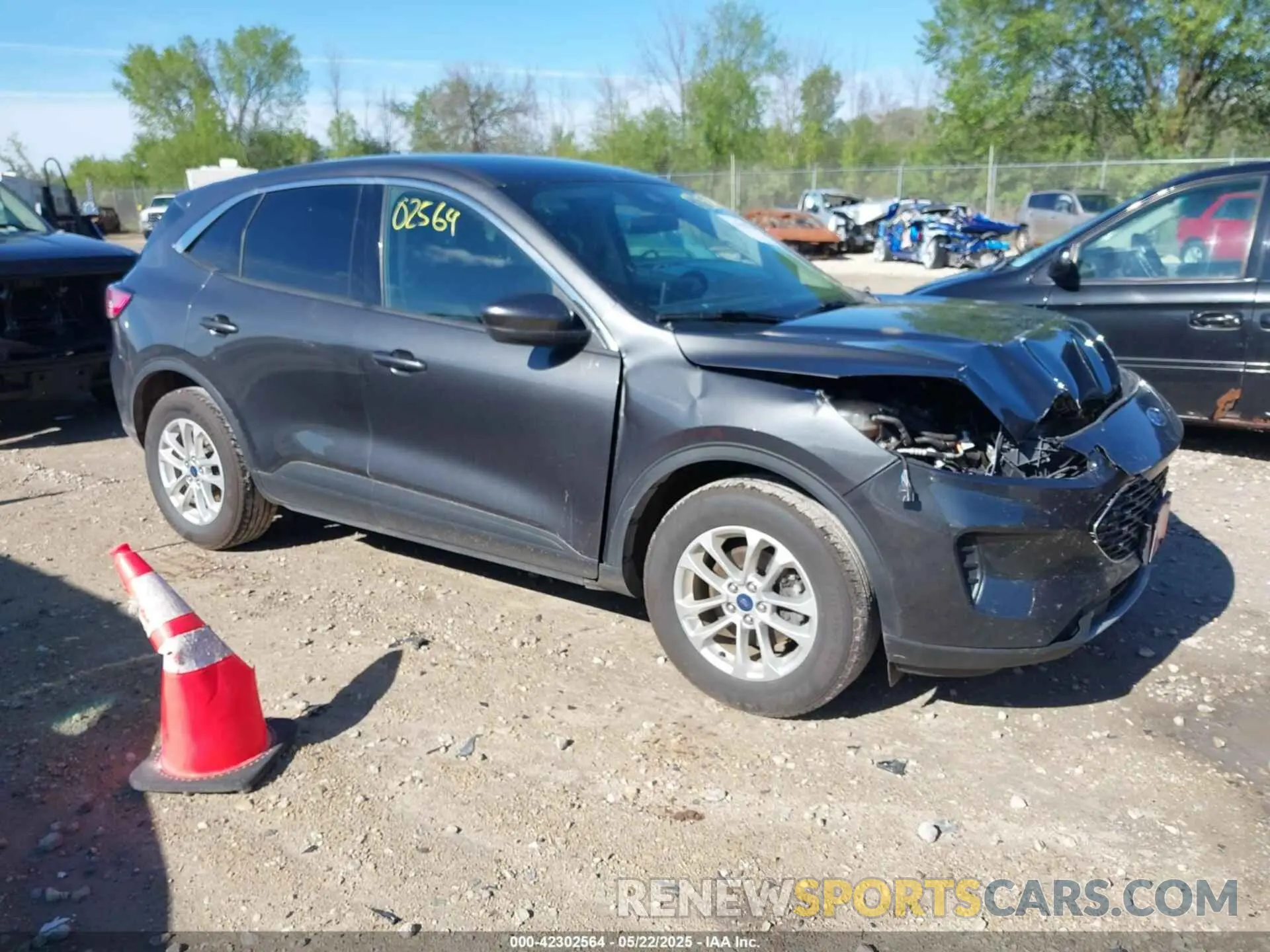 1 Photograph of a damaged car 1FMCU9G63LUC13520 FORD ESCAPE 2020