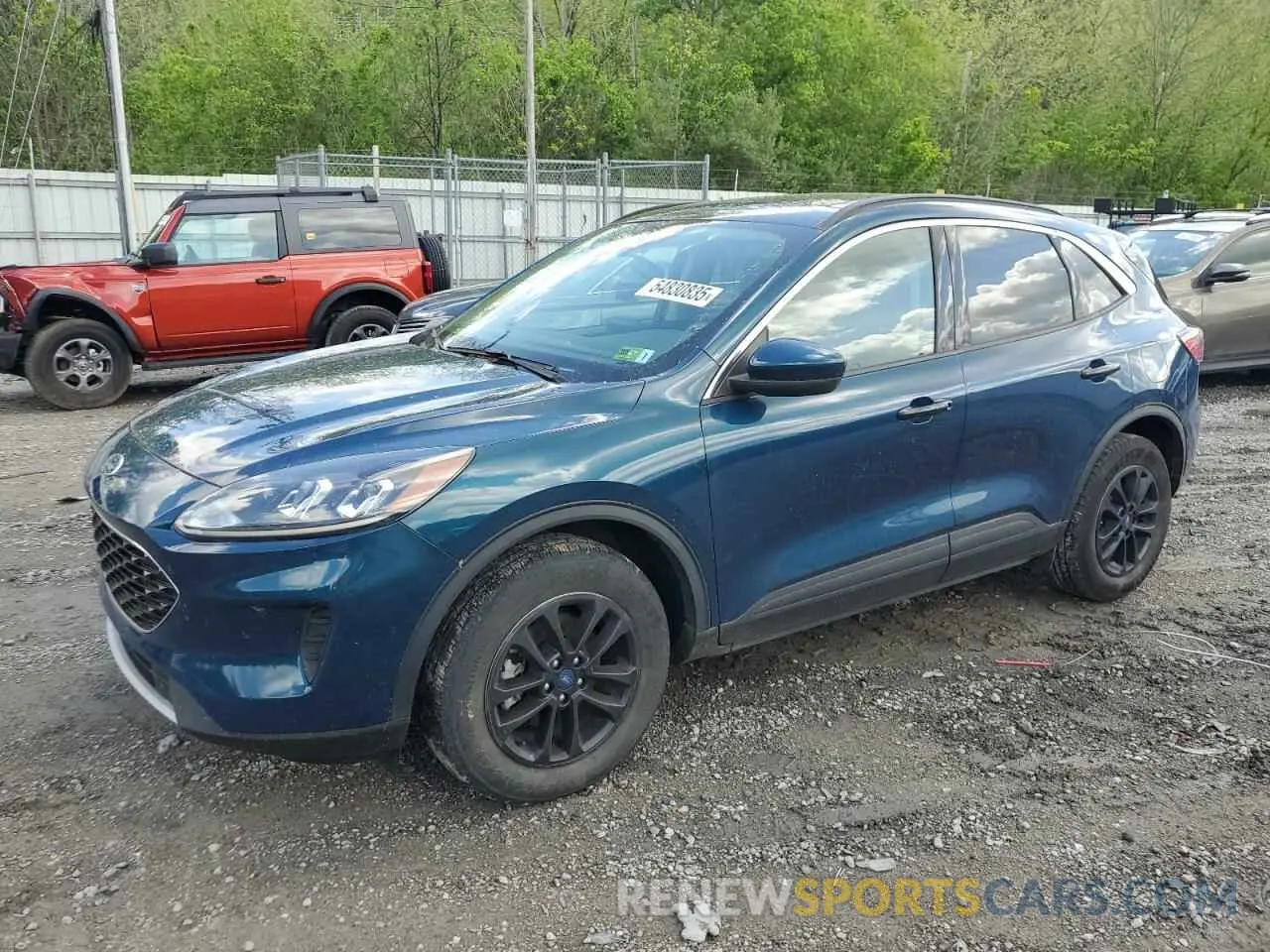 1 Photograph of a damaged car 1FMCU9G63LUC48333 FORD ESCAPE 2020