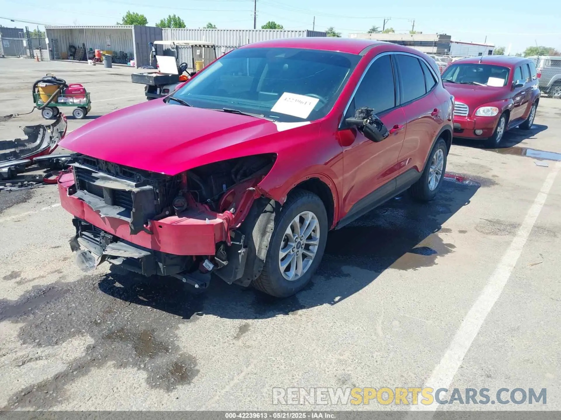 2 Photograph of a damaged car 1FMCU9G63LUC69215 FORD ESCAPE 2020