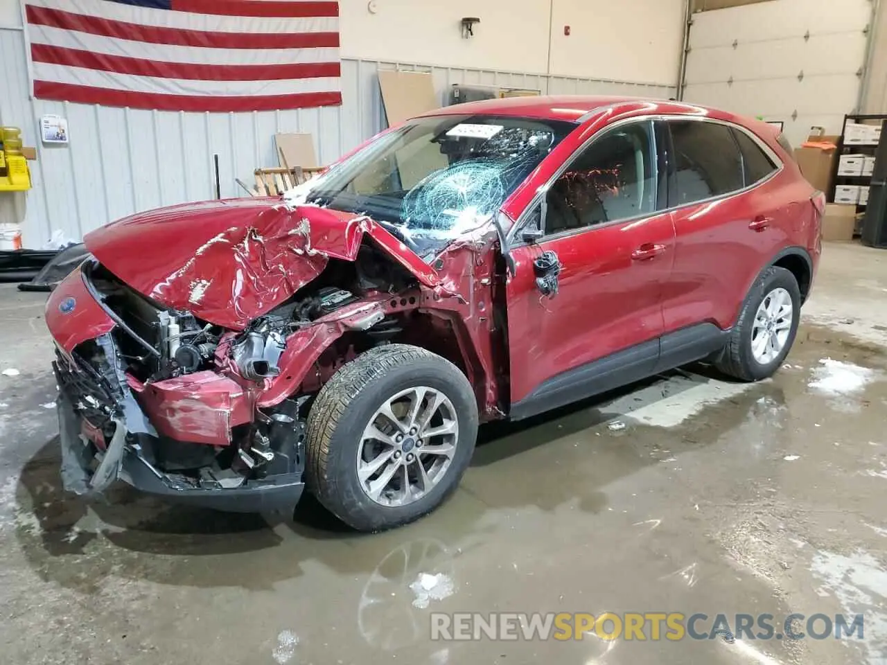 1 Photograph of a damaged car 1FMCU9G64LUA43782 FORD ESCAPE 2020