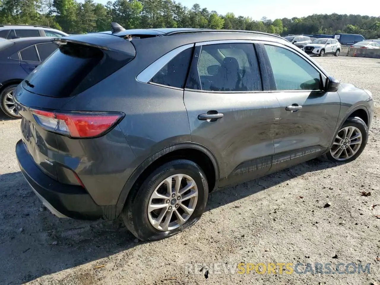 3 Photograph of a damaged car 1FMCU9G64LUB22983 FORD ESCAPE 2020