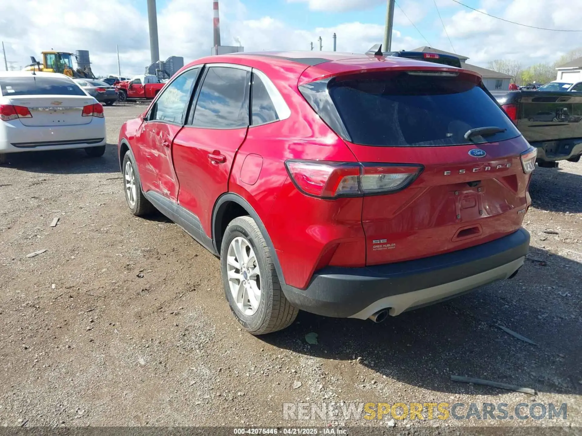 3 Photograph of a damaged car 1FMCU9G64LUC69806 FORD ESCAPE 2020