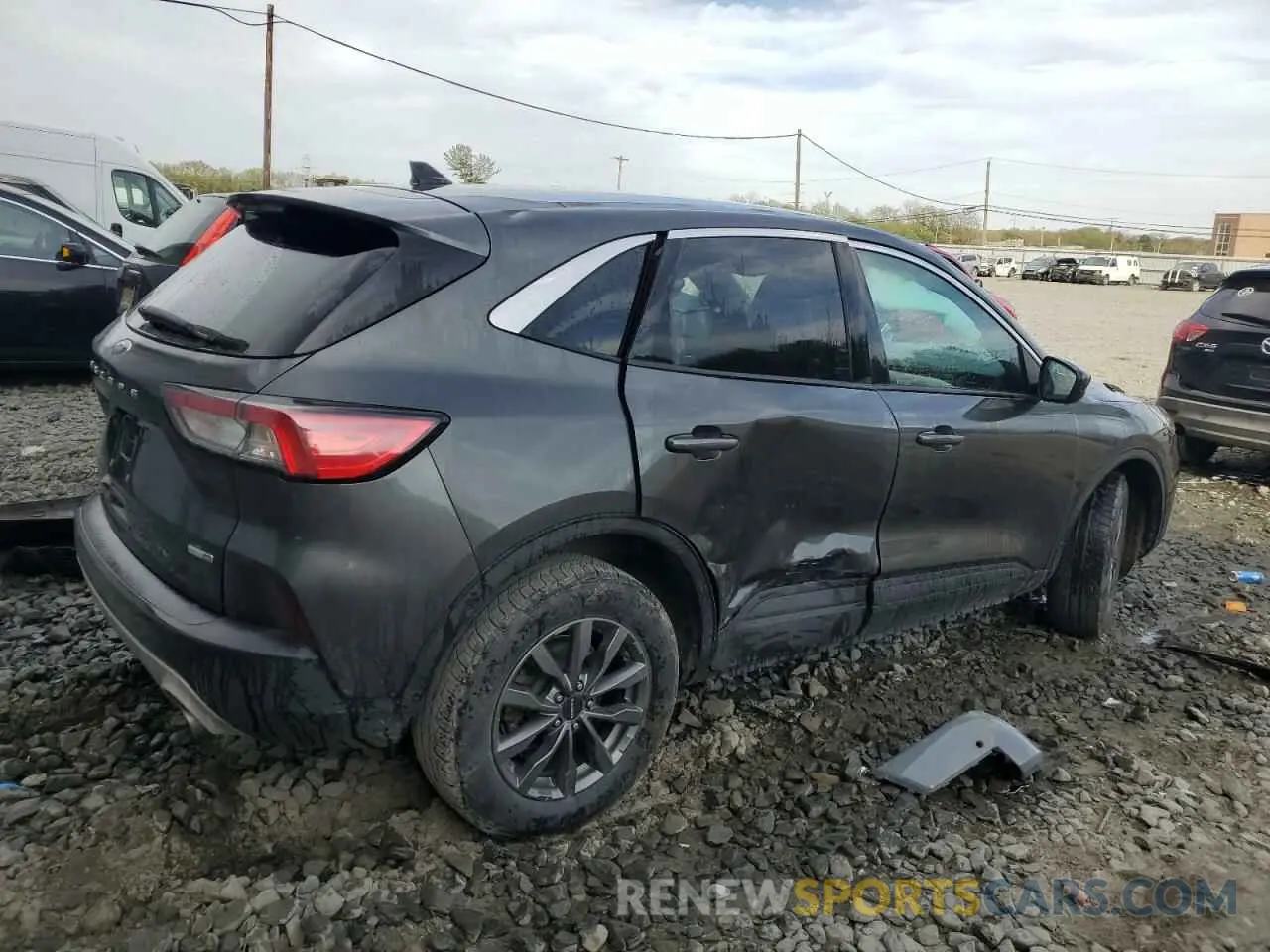 3 Photograph of a damaged car 1FMCU9G65LUA04361 FORD ESCAPE 2020