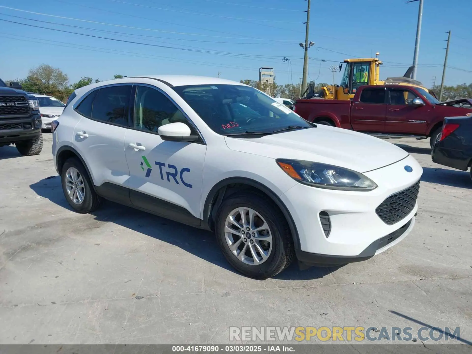 1 Photograph of a damaged car 1FMCU9G65LUA37862 FORD ESCAPE 2020