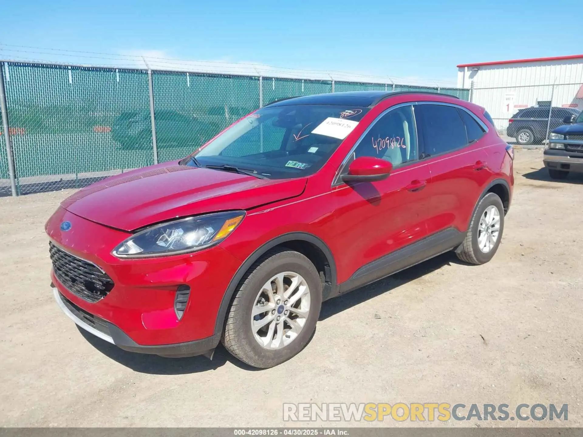 2 Photograph of a damaged car 1FMCU9G65LUA45282 FORD ESCAPE 2020