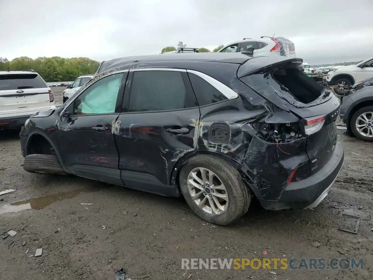 2 Photograph of a damaged car 1FMCU9G65LUA64642 FORD ESCAPE 2020